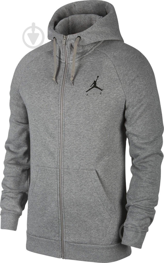 Куртка чоловіча Jordan M J JUMPMAN FLEECE FZ 939998-092 р.XL сіра - фото 1