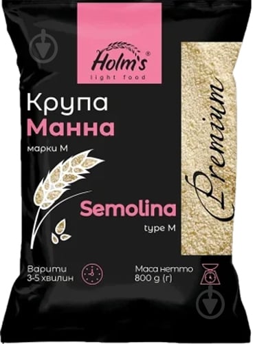 Крупа манная Holm's light food 800 г - фото 1