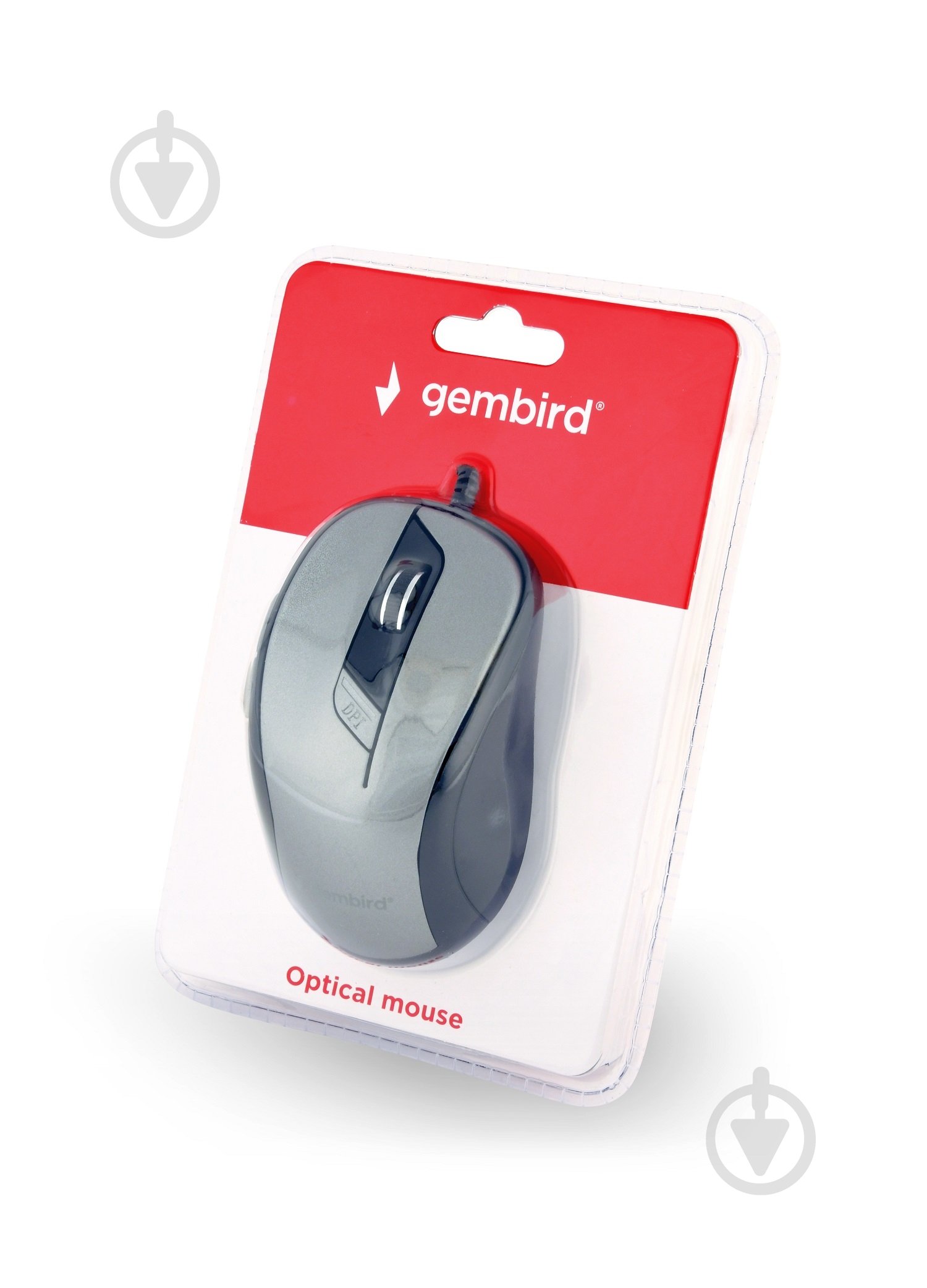 Мишка Gembird MUS-6B-01-BG grey - фото 3