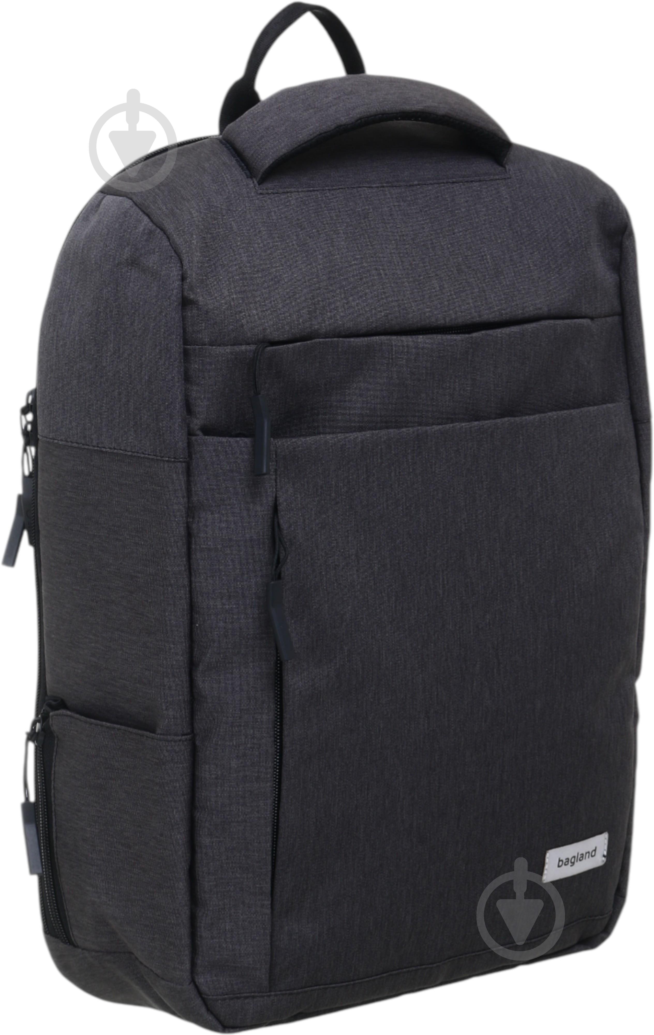 Рюкзак Bagland волнорез 20 л 13869 сірий - фото 2 Рюкзак Bagland волнорез 20 л 13869 сірий - фото 2