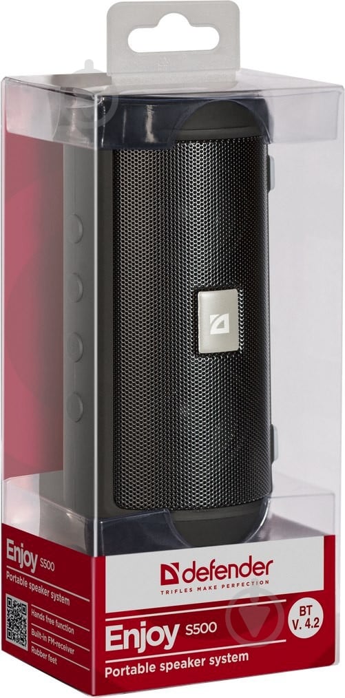Акустична система Defender Enjoy S500 1.0 black (65682) - фото 7