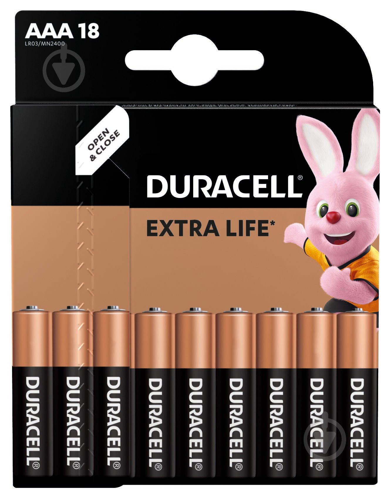 Батарейки лужні Duracell AAA (мізинчикові) 18 шт. - фото 2