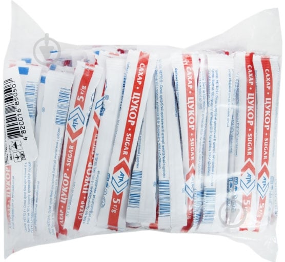 Цукор білий стік 100 шт. 500 г АТА (1040) - фото 2 Цукор білий стік 100 шт. 500 г АТА (1040) - фото 2