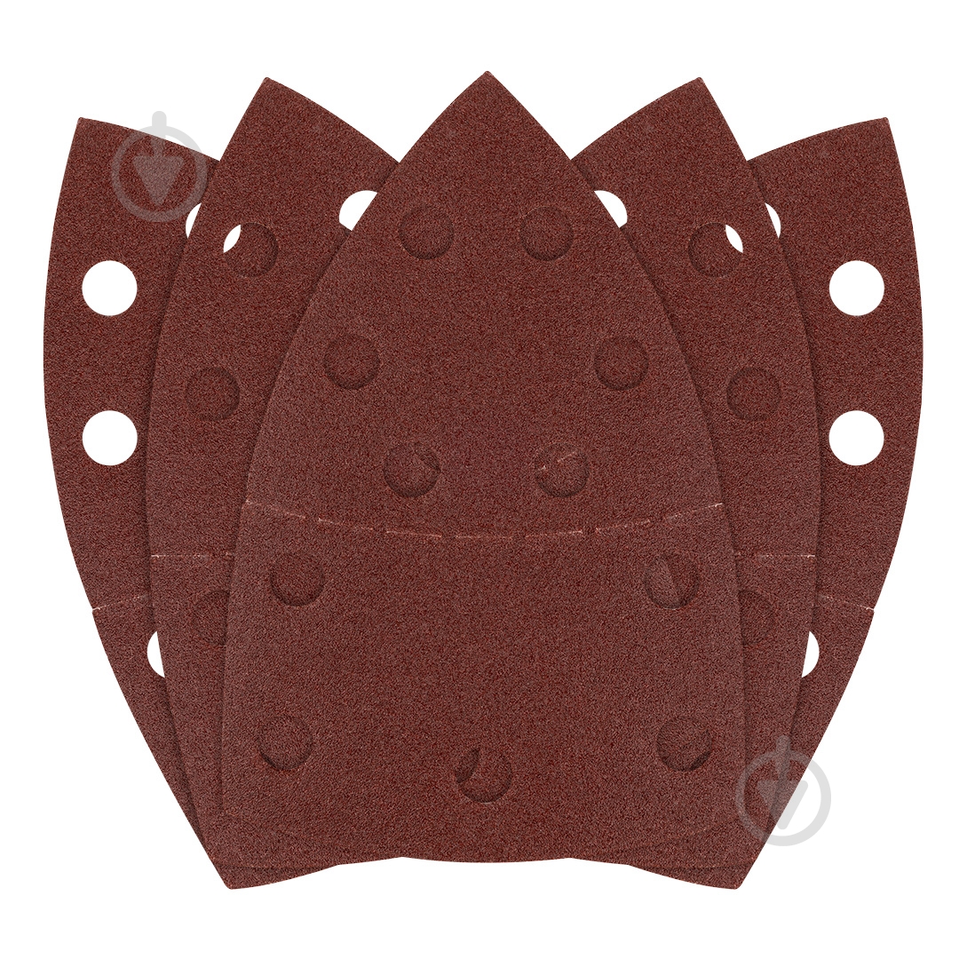 Наждачная бумага GRAPHITE Delta Velcro 102 х 152 мм P120 5 шт. 58T304 - фото 1 Наждачная бумага GRAPHITE Delta Velcro 102 х 152 мм P120 5 шт. 58T304 - фото 1