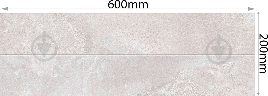 Плитка Emigres Больцано грис 20x60 - фото 2
