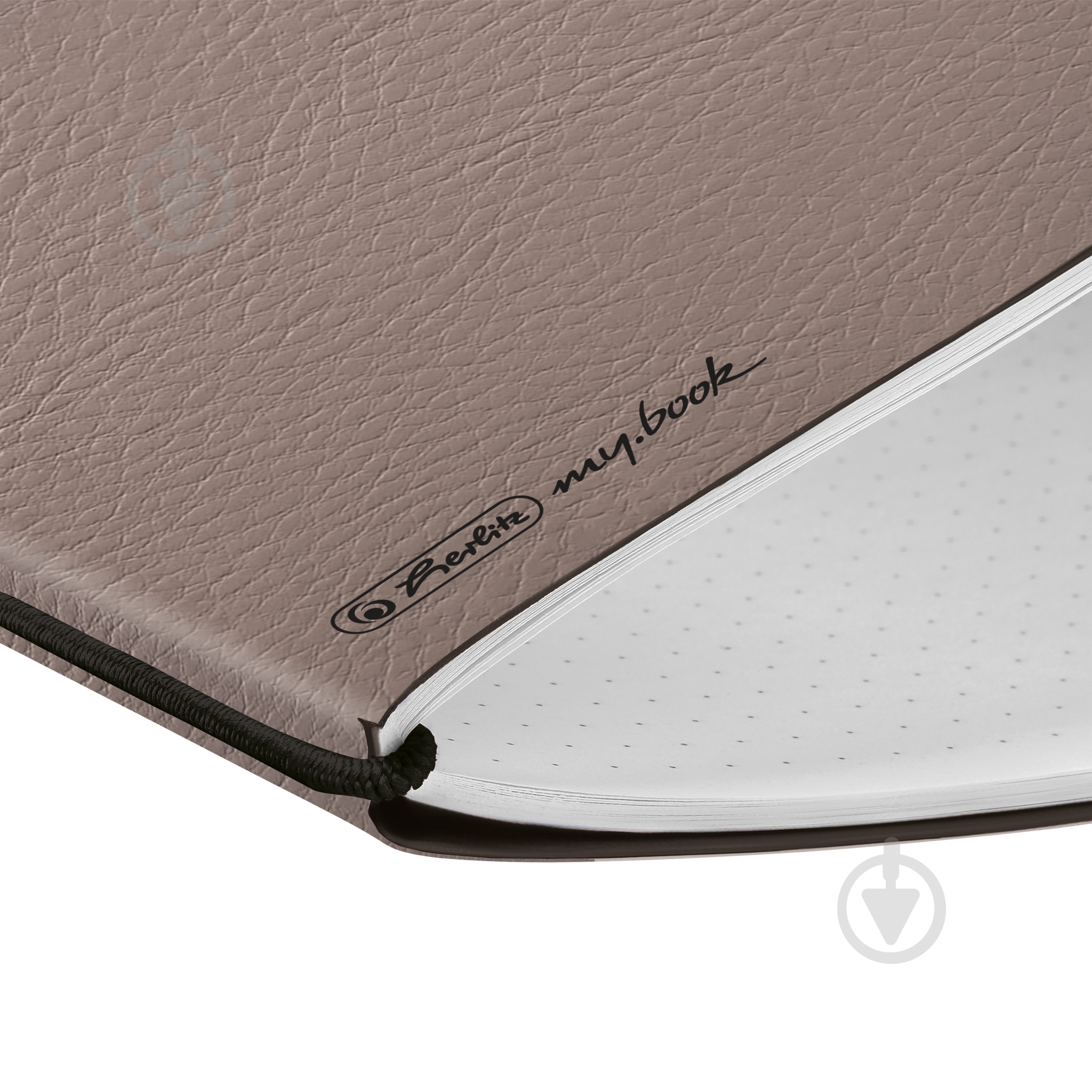 Блокнот Herlitz My.Book Flex Leather Taupe А5 40 арк. точка - фото 3