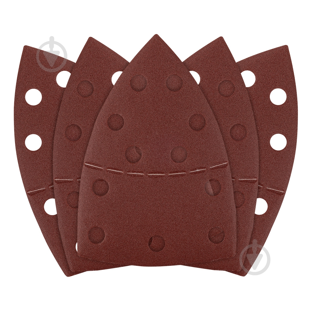 Наждачная бумага GRAPHITE Delta Velcro 102 х 152 мм P180 5 шт. 58T306 - фото 1 Наждачная бумага GRAPHITE Delta Velcro 102 х 152 мм P180 5 шт. 58T306 - фото 1