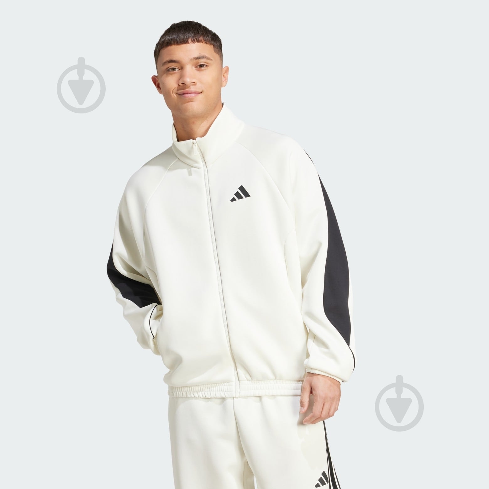 ᐉ Джемпер Adidas M STADIUM TT JX5618 р.2XL бежевий • Краща ціна в
