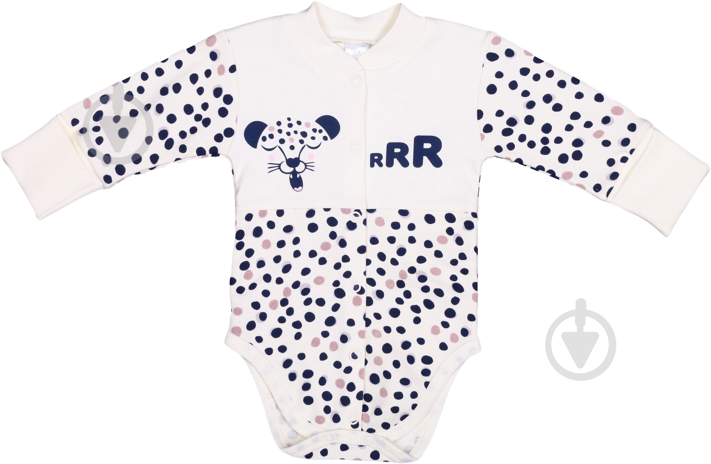 Боди детское для мальчика Baby Veres Leo р.68 синий - фото 2