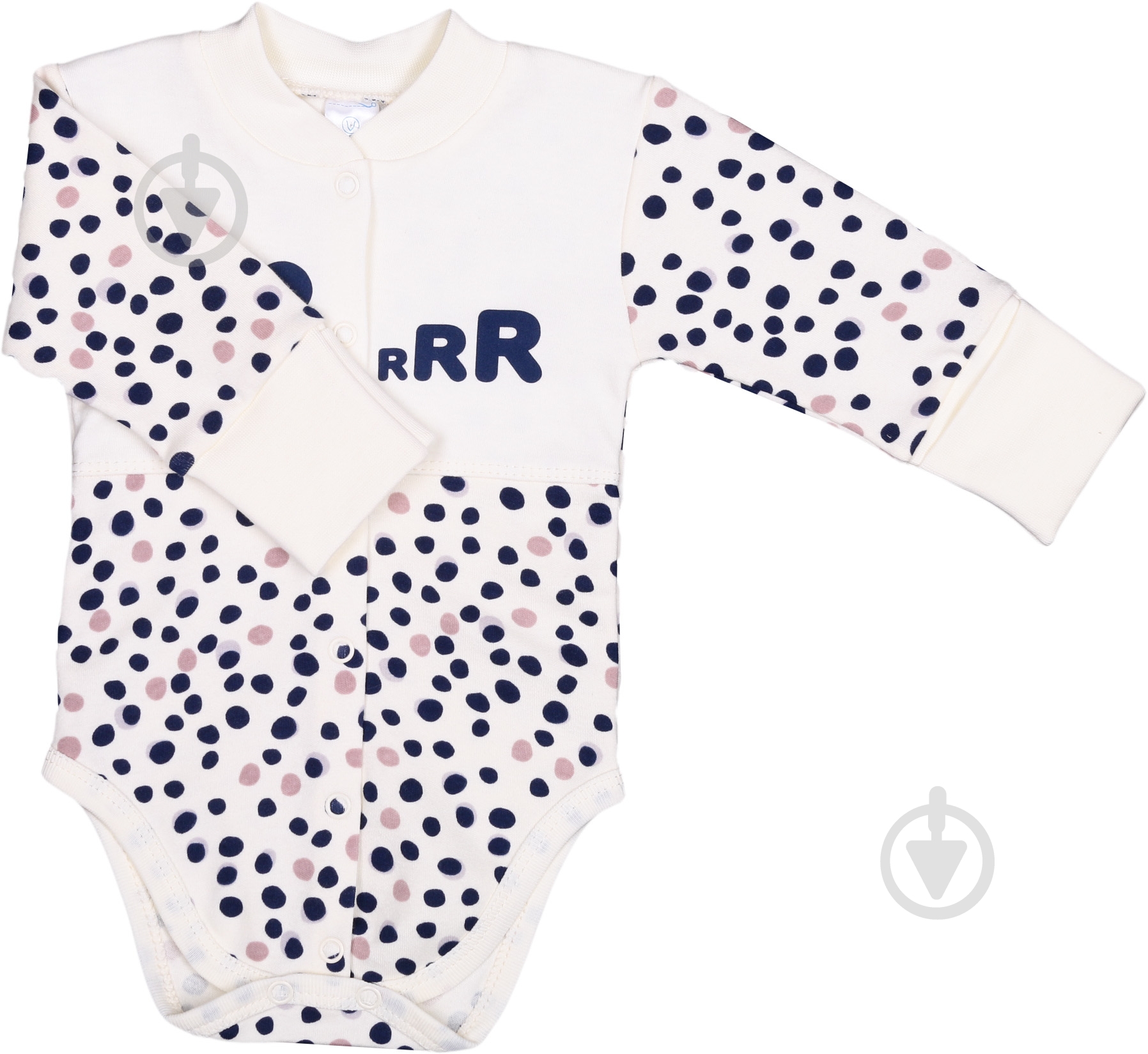 Боди детское для мальчика Baby Veres Leo р.74 синий - фото 1
