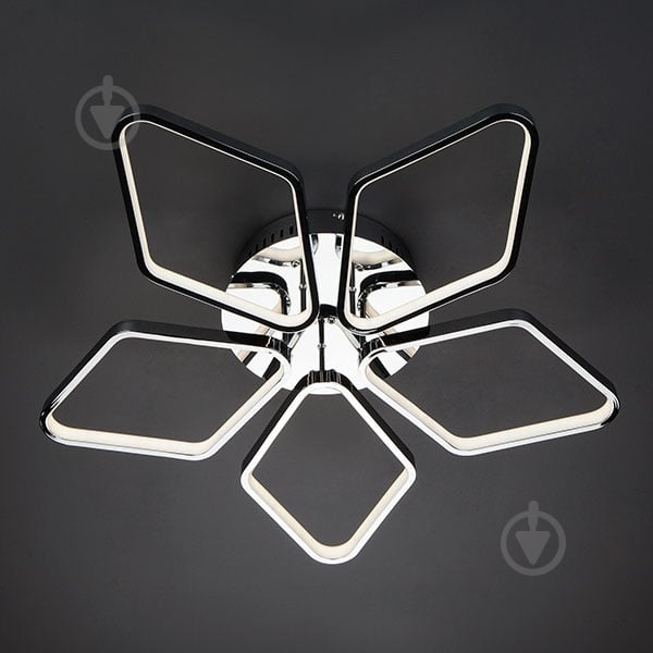 Люстра светодиодная Strotskis Kalifea 90081/5 65 Вт LED-модуль хром - фото 9