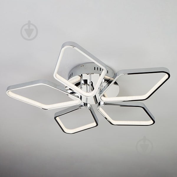 Люстра светодиодная Strotskis Kalifea 90081/5 65 Вт LED-модуль хром - фото 6