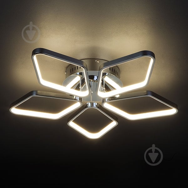 Люстра светодиодная Strotskis Kalifea 90081/5 65 Вт LED-модуль хром - фото 5