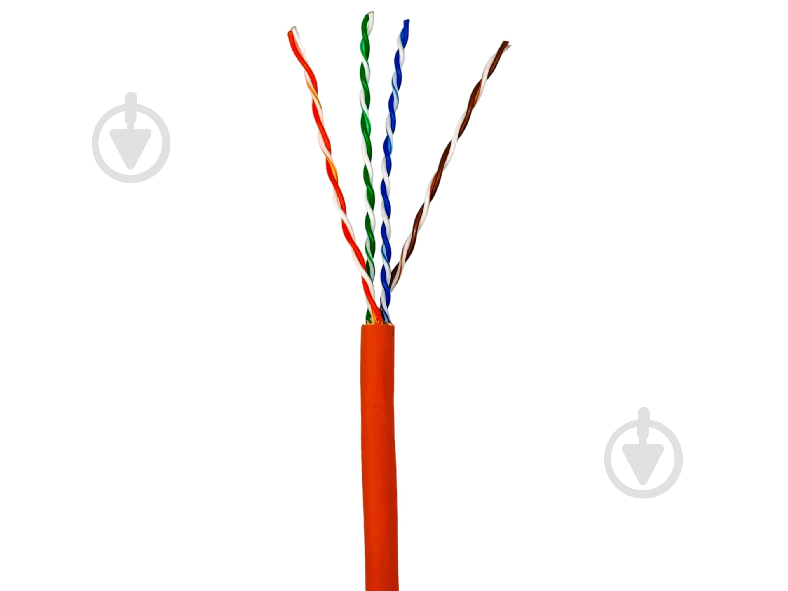 Кабель UTP Gear FTP/UTP 8x0,51 UTP CAT.5E LSZH CCA 4Pх0.51 обміднений алюміній CCA - фото 1