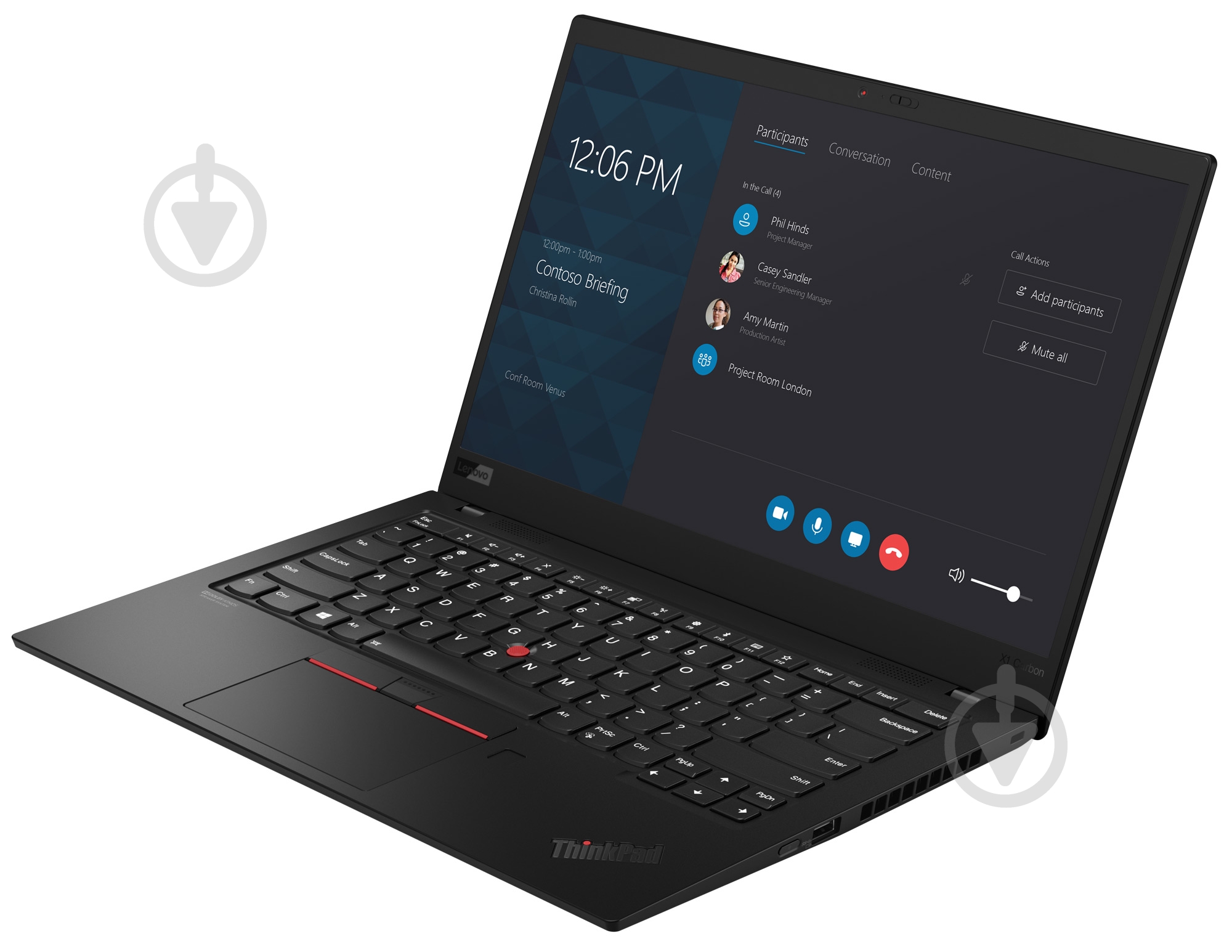Ноутбук Lenovo ThinkPad X1 Carbon 14" (20QD00LJRT) - фото 8
