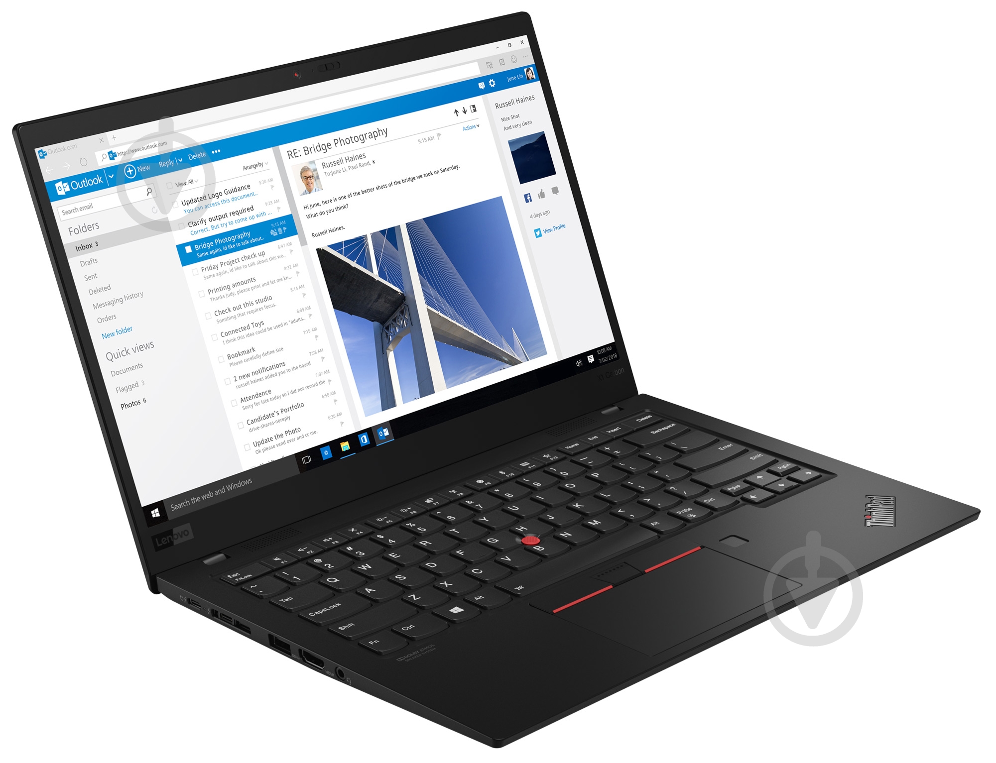 ᐉ Ноутбук Lenovo ThinkPad X1 Carbon 14