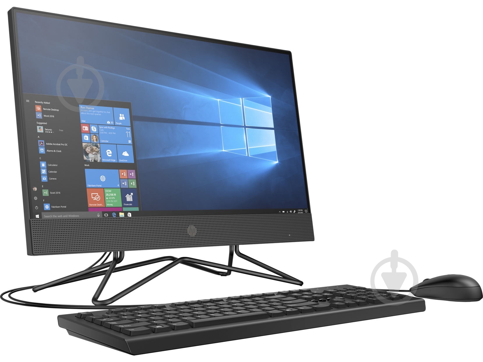 Моноблок HP 200 G4 21,5 (36T47ES)Iron Gray - фото 2