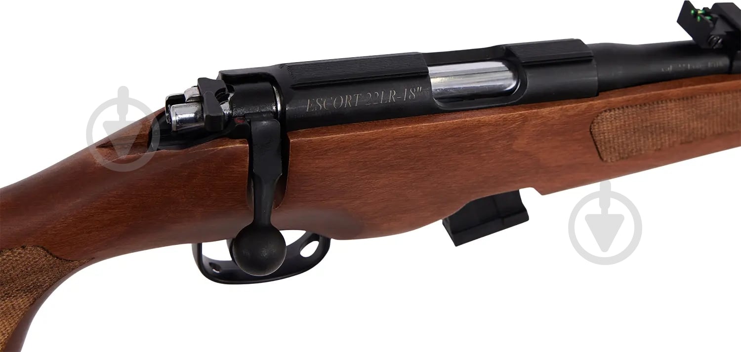 Гвинтівка малокаліберна Hatsan ESCORT 22LR Горіх кал. 22 LR 46 см 1/2"-20 - фото 7