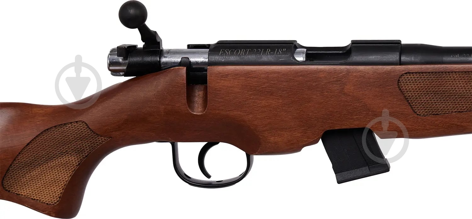 Гвинтівка малокаліберна Hatsan ESCORT 22LR Горіх кал. 22 LR 46 см 1/2"-20 - фото 5