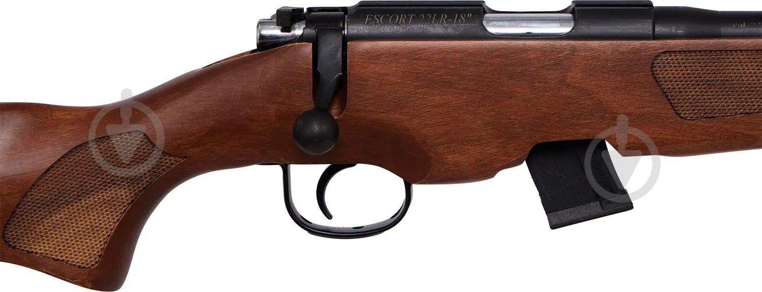 Гвинтівка малокаліберна Hatsan ESCORT 22LR Горіх кал. 22 LR 46 см 1/2"-20 - фото 4