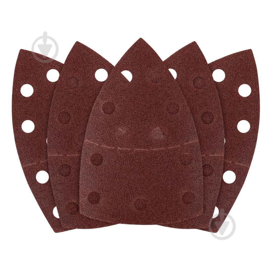 Наждачная бумага GRAPHITE Delta Velcro 102 х 152 мм P80 5 шт. 58T302 - фото 1 Наждачная бумага GRAPHITE Delta Velcro 102 х 152 мм P80 5 шт. 58T302 - фото 1