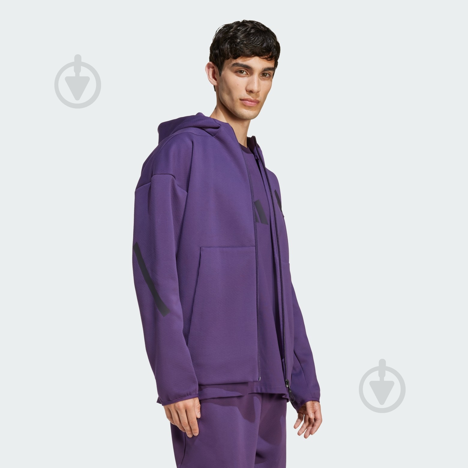 Джемпер Adidas M Z.N.E. FZ KB7124 р.2XL фіолетовий - фото 3