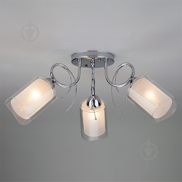 Люстра потолочная Strotskis Renee 30122/3 3x60 Вт E27 хром - фото 1 Люстра потолочная Strotskis Renee 30122/3 3x60 Вт E27 хром - фото 1