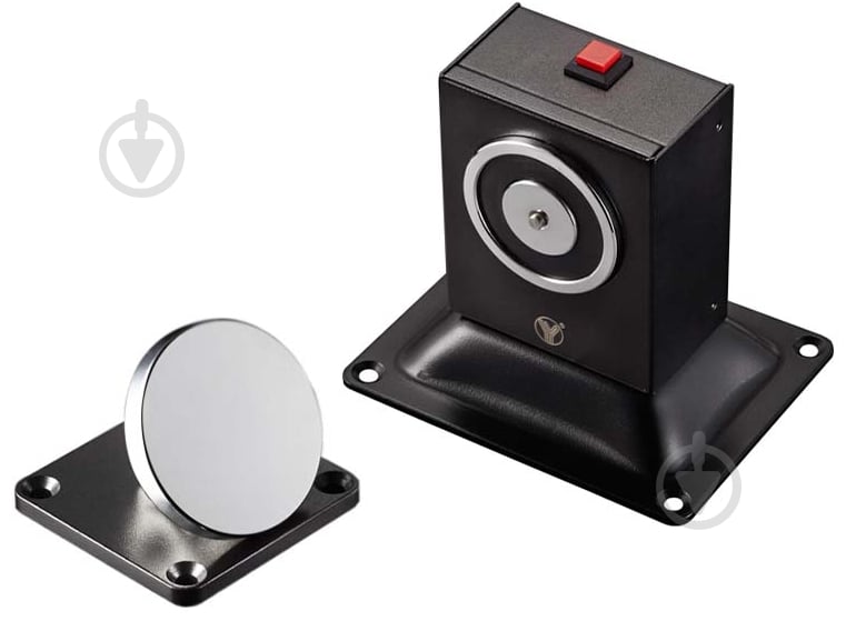 Стопор дверной YLI YD-605 черный - фото 1