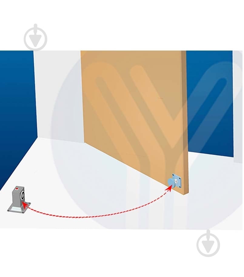 Стопор дверной YLI YD-605 черный - фото 4