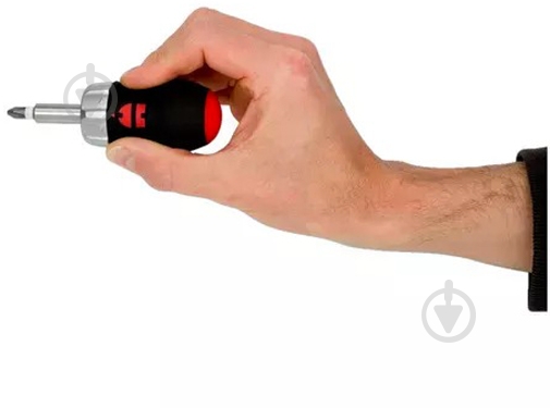 Викрутка WURTH міні з тріскачкою та набором біт 11 шт Zebra 061363050 - фото 2