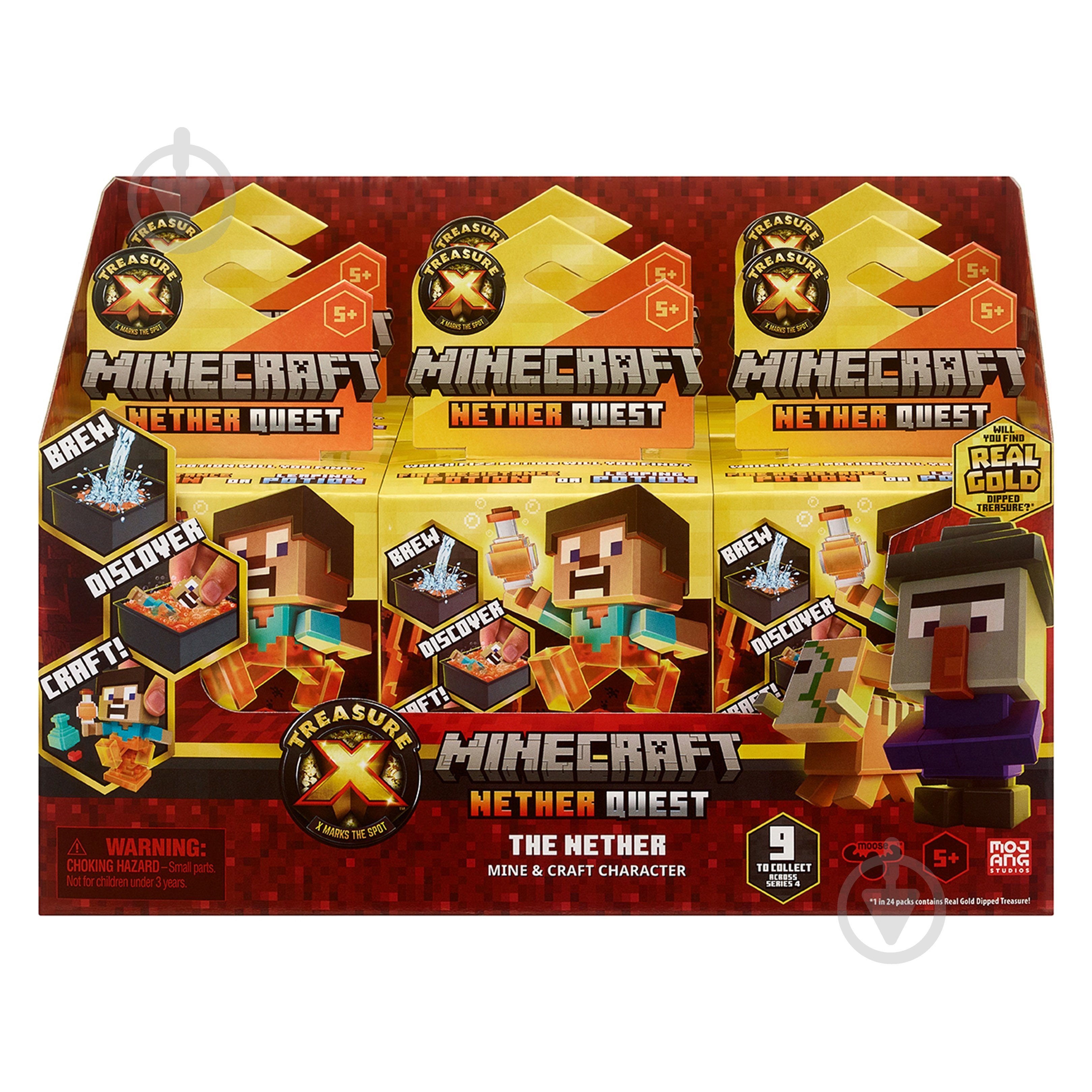 ᐉ Игровой набор Treasure X Майнкрафт Подземный квест 123152