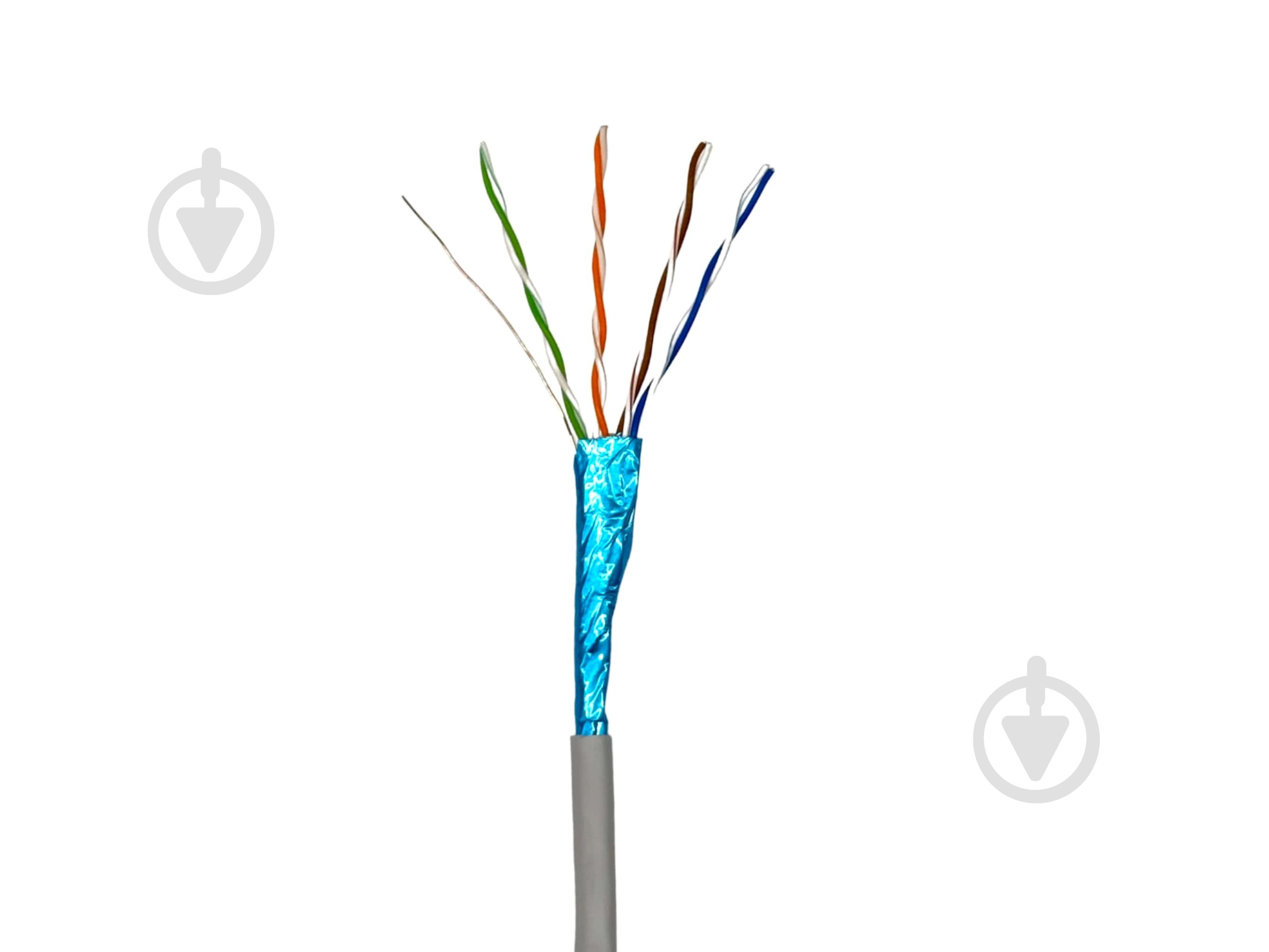 Кабель FTP Gear FTP/UTP 8x0,51 FTP CAT.6 CCA 4Pх0.51 медный алюминий CCA - фото 1 Кабель FTP Gear FTP/UTP 8x0,51 FTP CAT.6 CCA 4Pх0.51 медный алюминий CCA - фото 1