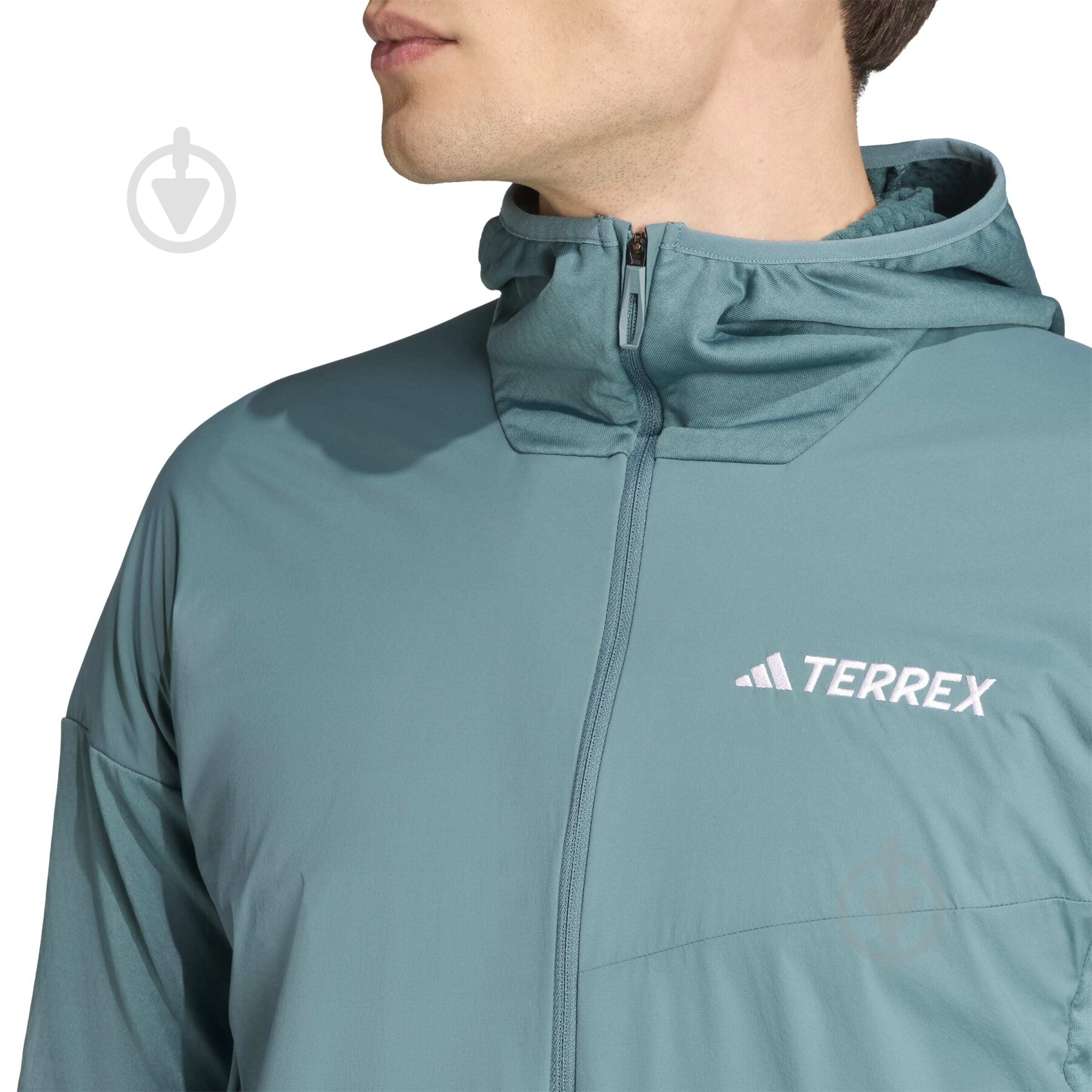 Худи Adidas XPR WIND FL H JM0109 р.2XL зеленый - фото 4 Худи Adidas XPR WIND FL H JM0109 р.2XL зеленый - фото 4