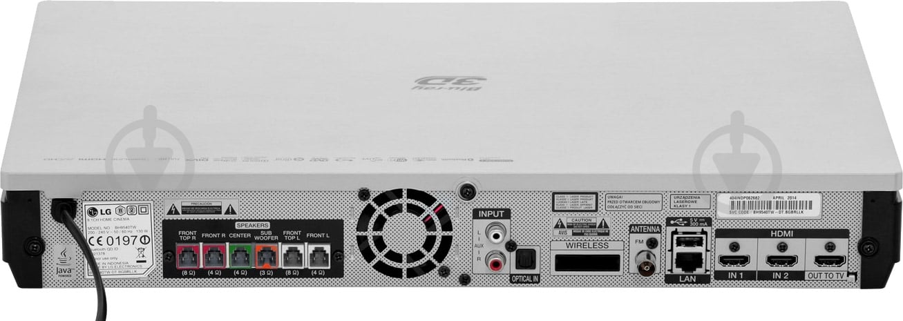 Домашний кинотеатр LG BH9540TW - фото 17