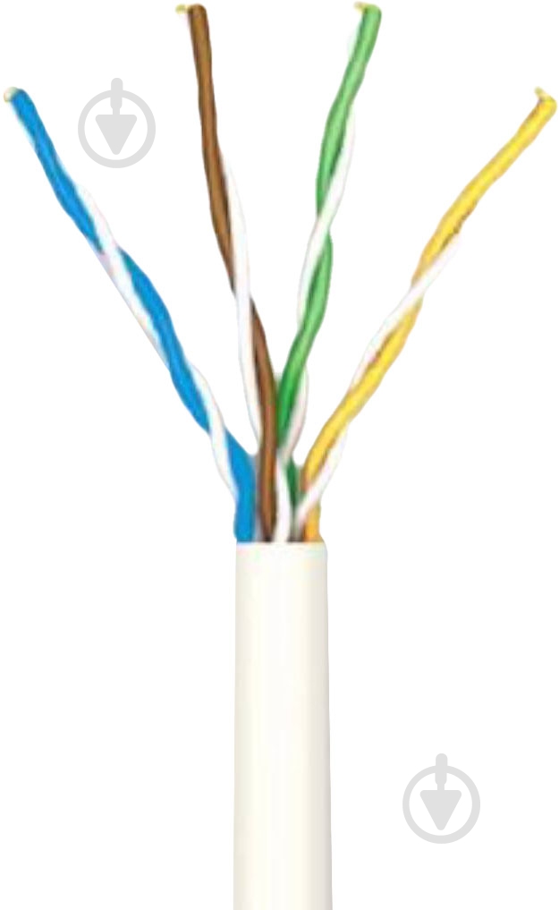 Кабель комп'ютерний KLM KLM UTP CCA 5 кат. 4x2x0,50 мм - фото 1 Кабель комп'ютерний KLM KLM UTP CCA 5 кат. 4x2x0,50 мм - фото 1