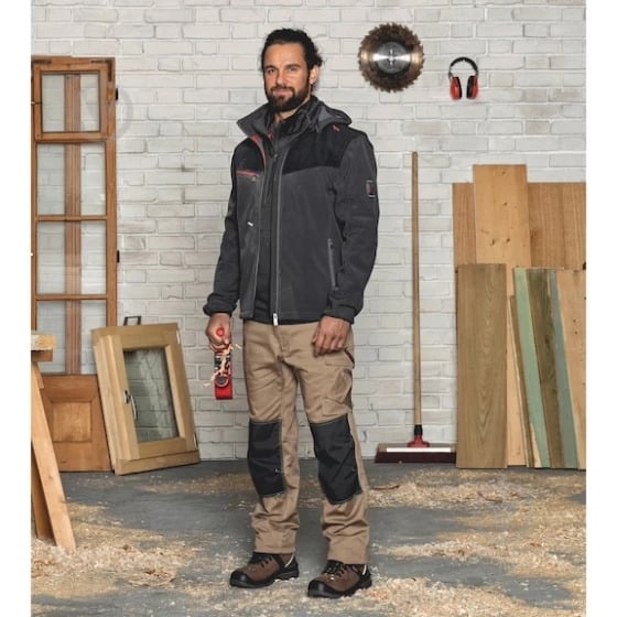 Брюки рабочие WURTH STRETCH X р. 5XL M403314447 бежевый - фото 3 Брюки рабочие WURTH STRETCH X р. 5XL M403314447 бежевый - фото 3