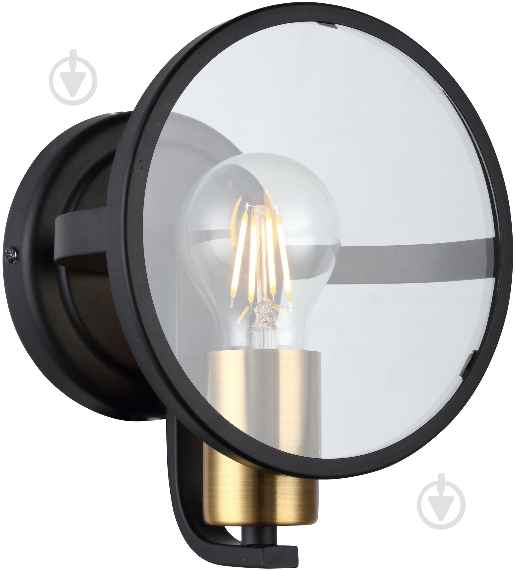 Бра Victoria Lighting 1x60 Вт E27 черный Volt/AP1 - фото 1