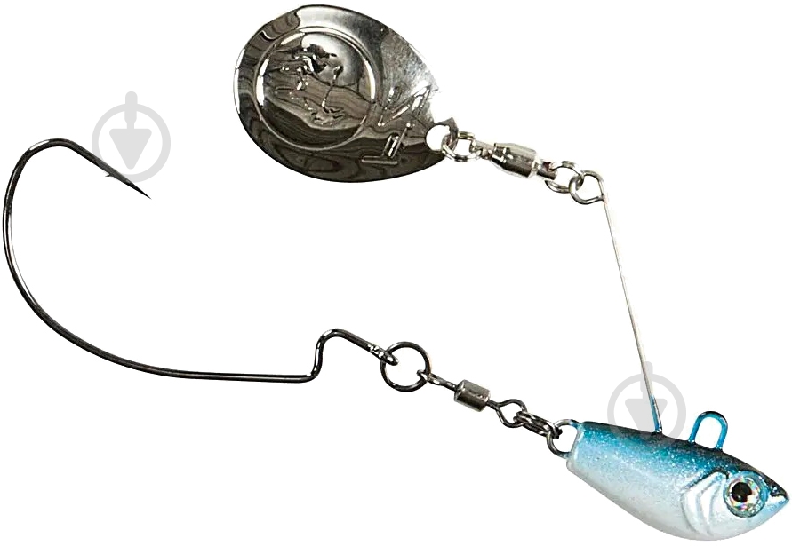 Приманка DAM Effzett Spin Jig Aurora Black 6 г - фото 1