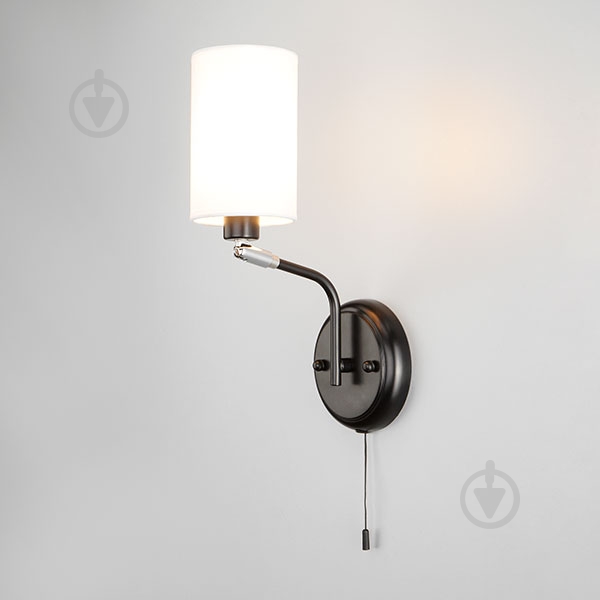 Бра Strotskis Duetto 70072/1 1x40 Вт E14 черный с белым - фото 2 Бра Strotskis Duetto 70072/1 1x40 Вт E14 черный с белым - фото 2