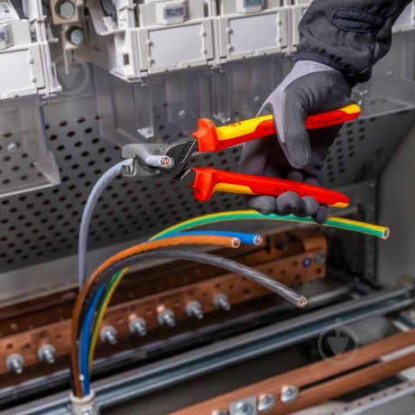 Ножиці для різання кабелю KNIPEX StepCut XL 95 18 225 - фото 3