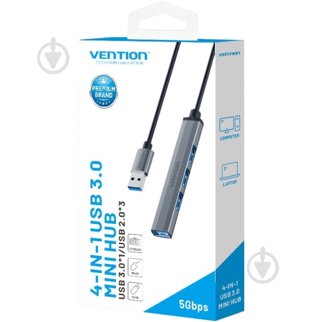 USB-хаб Vention CKOHB - фото 3