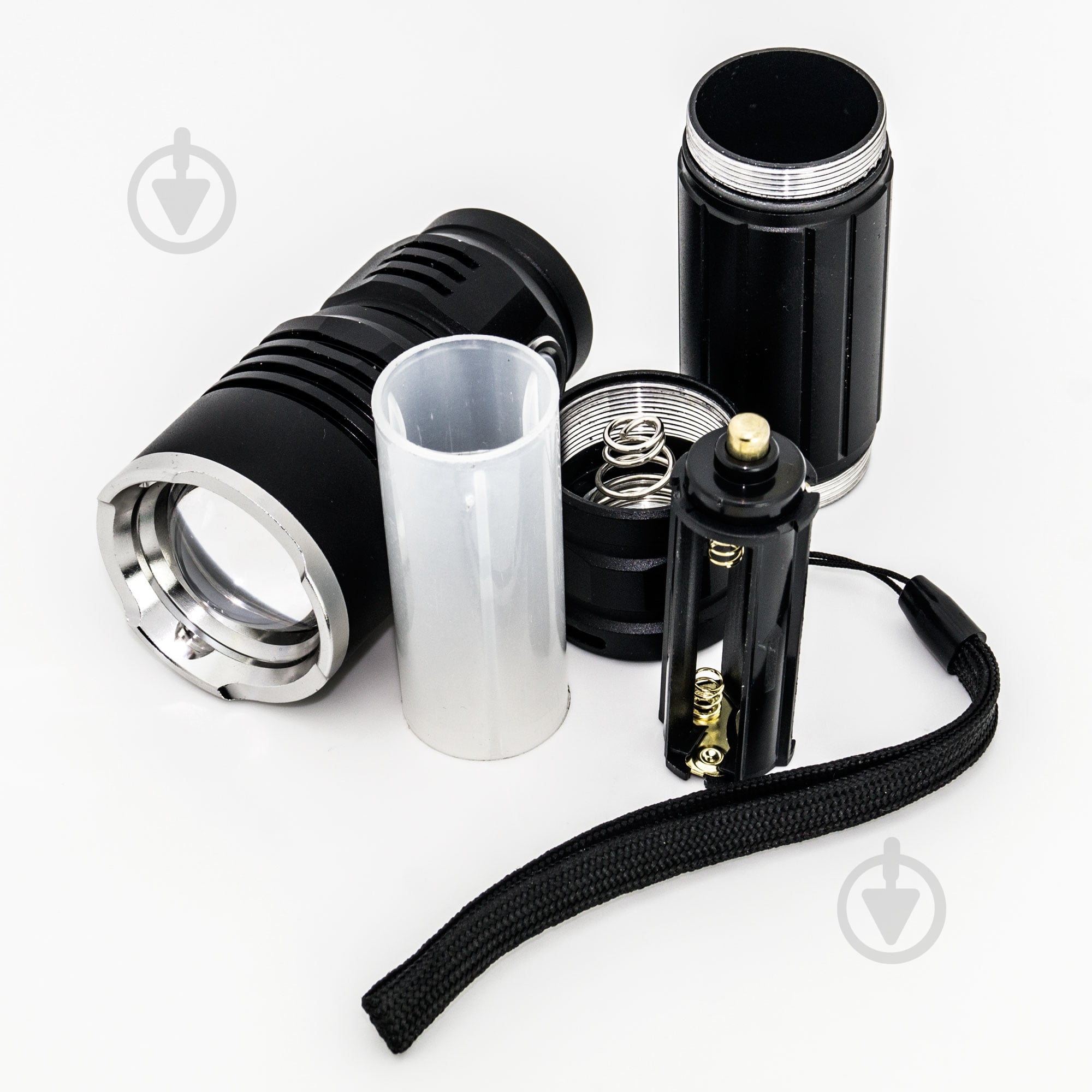 ᐉ Фонарь светодиодный Quantum 10W LED c zoom-фокусом USB серия