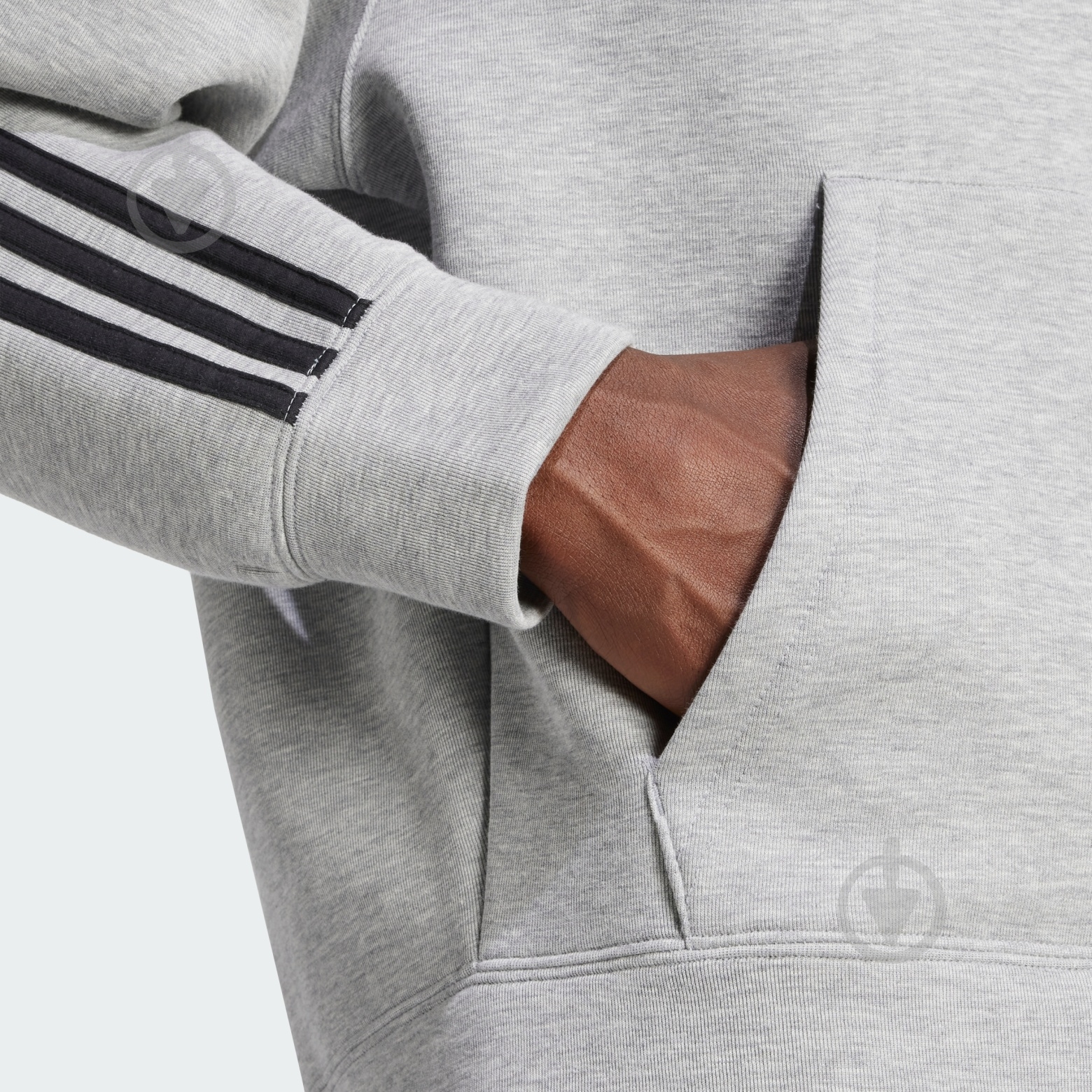 Джемпер Adidas SPACER HOODIE JW5965 р.2XL сірий - фото 4 Джемпер Adidas SPACER HOODIE JW5965 р.2XL сірий - фото 4