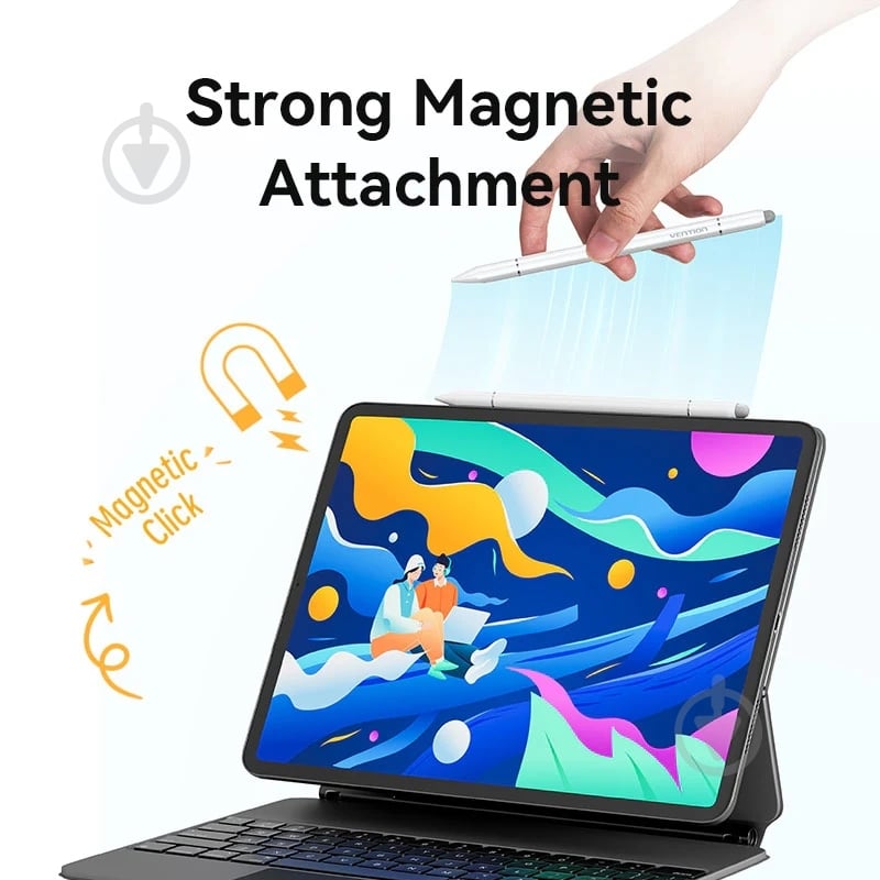 Стилус Vention Magnetic Stylus Pen KQLW0 - фото 8