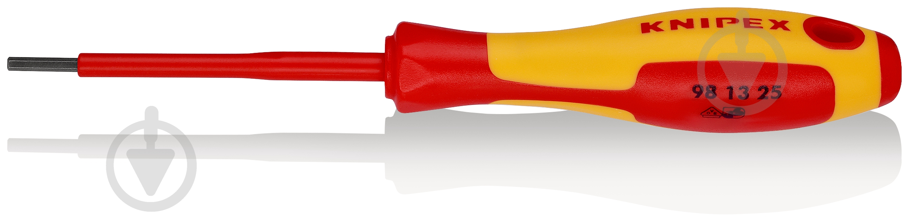 Отвертка KNIPEX для винтов с профилем внутренний шестигранник 98 13 25 - фото 1 Отвертка KNIPEX для винтов с профилем внутренний шестигранник 98 13 25 - фото 1