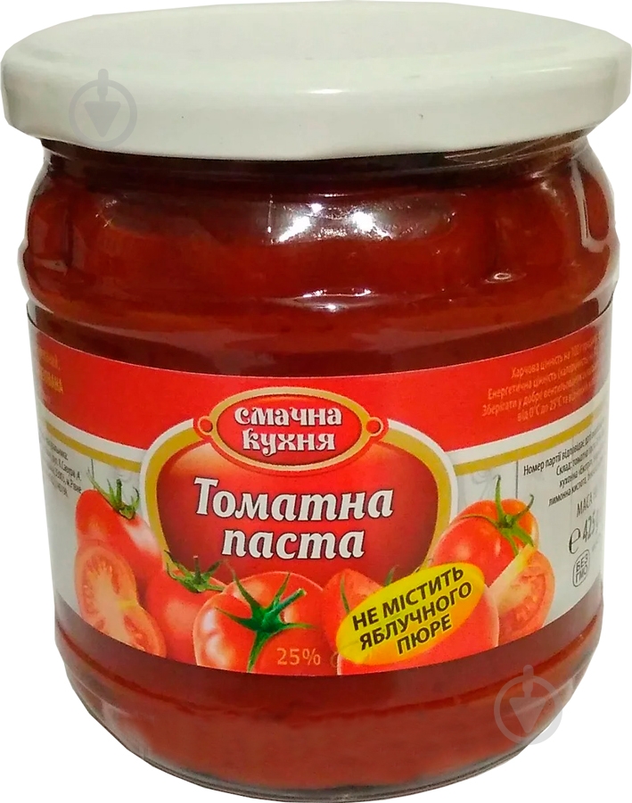 Паста томатная Смачна кухня 425 г - фото 1 Паста томатная Смачна кухня 425 г - фото 1