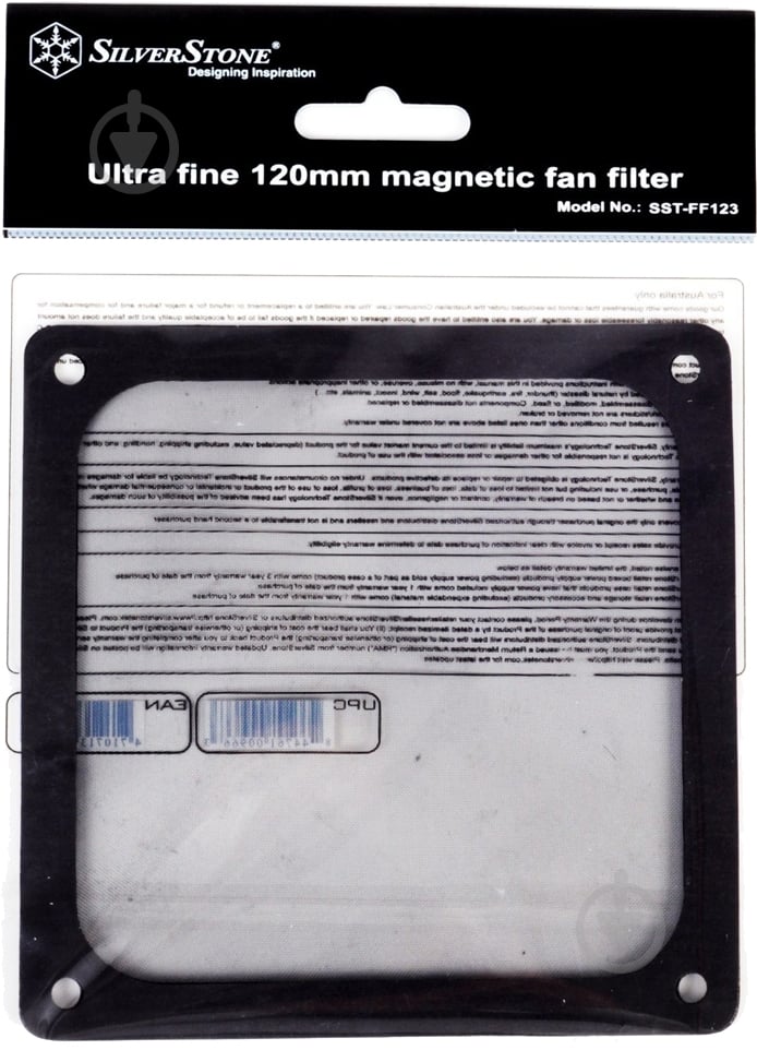 Фильтр для вентилятора SilverStone SST-FF123B - фото 6