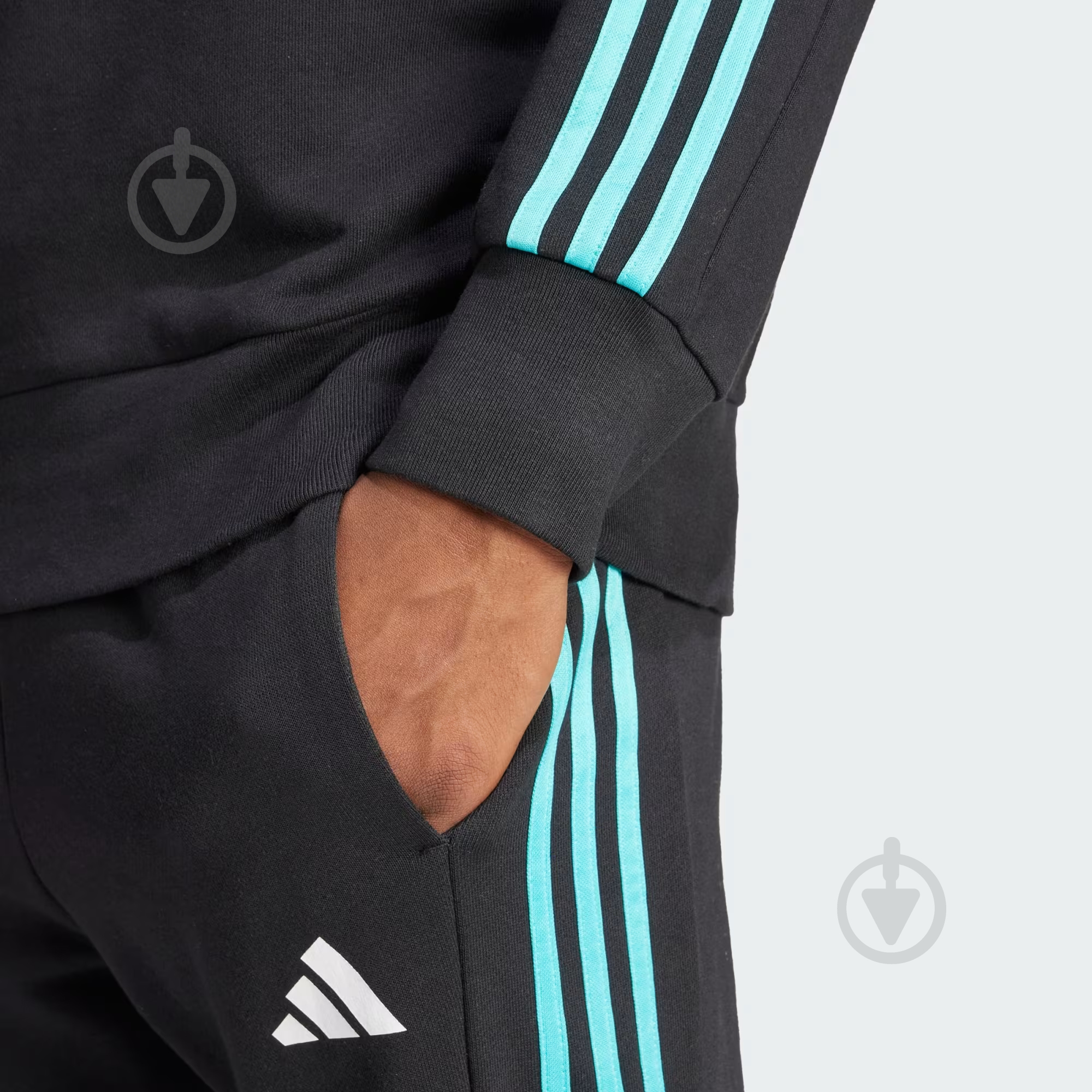 Світшот Adidas MER DNA SWTTP M JV5427 р.2XL чорний - фото 5 Світшот Adidas MER DNA SWTTP M JV5427 р.2XL чорний - фото 5