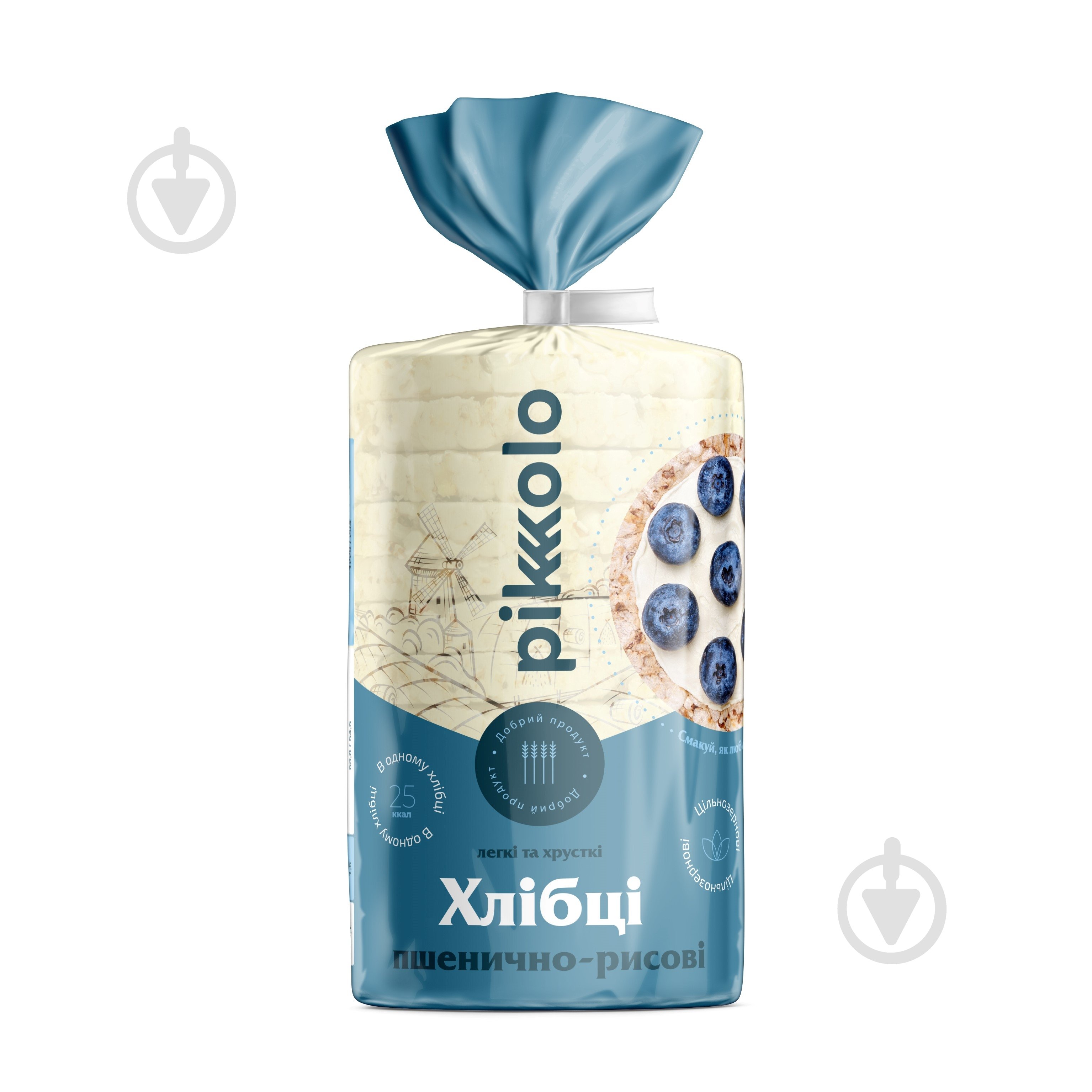 Хлебцы Піколо пшенично-рисовые 100 г - фото 1 Хлебцы Піколо пшенично-рисовые 100 г - фото 1