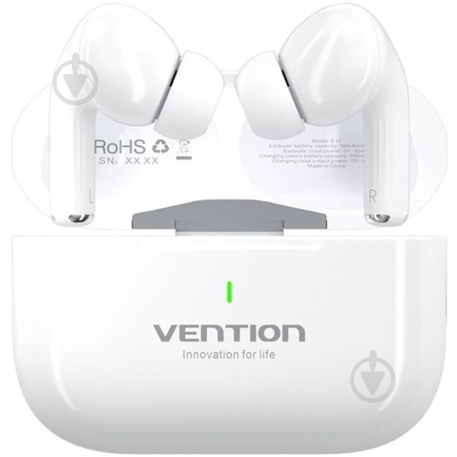 Наушники Vention Elf Earbuds ECHO LITE E11 white (NBVW0) - фото 1